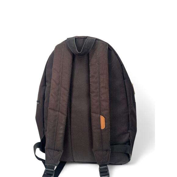 OOAK Herschel Classic Black Backpack Hand Embroidered Daisy Flower Bouquet Bag - Picture 4 of 6